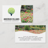 Boomlogo | Landschap Bloemen Bomen Visitekaartje (Voorkant / Achterkant)