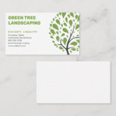 Boomlogo | Landschapsarchitectuur | Boomverzorging Visitekaartje (Voorkant / Achterkant)
