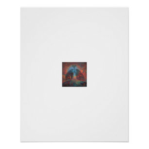 Boomlongen Kosmische Aardvisie Perfect Poster
