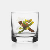 Boommarter Herfstbladeren Whisky Glas (Achterkant)