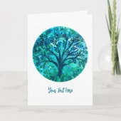 boommedaillon notitiekaartje (Voorkant)