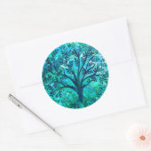 boommedaillon ronde sticker (Envelop)