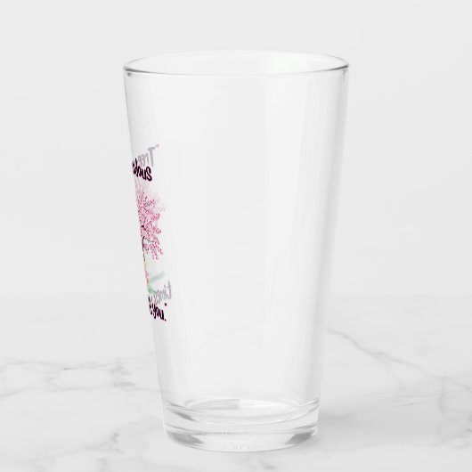 BOOMMENDUS QUOTE GLAS (Links)