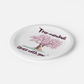 BOOMMENDUS QUOTE PAPIEREN BORDJE (Gekanteld)