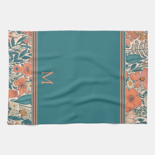 boommonogram theedoek (Horizontaal)