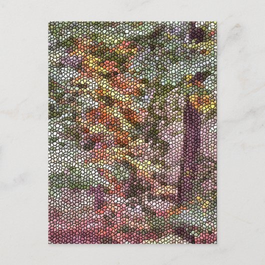 BOOMMOZAÏEK BRIEFKAART (Voorkant)