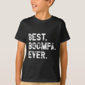Boompa ooit grappig cadeau voor Boompa T-shirt (Voorkant)
