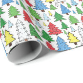 boompatroon cadeaupapier (Rol Hoek)