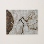 Boompje in de late herfst door Egon Schiele Legpuzzel (Horizontaal)