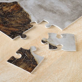 Boompje in de late herfst door Egon Schiele Legpuzzel (Zijkant)