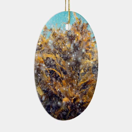 Boomplanktonsoep en kelp keramisch ornament (Rechts)