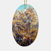 Boomplanktonsoep en kelp keramisch ornament (Links)