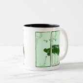 Boomplant Tweekleurige Koffiemok (Voorkant rechts)