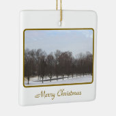 Boomrij in het Ornament van Snow (Rechts)