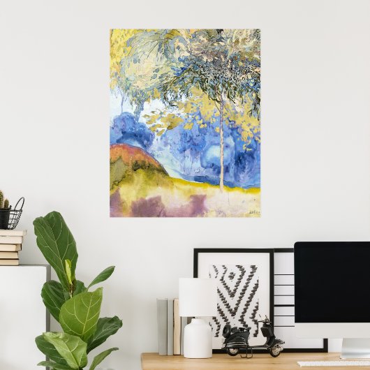 Boomrijk Landscape by Georges de Feure Poster (Thuiskantoor)