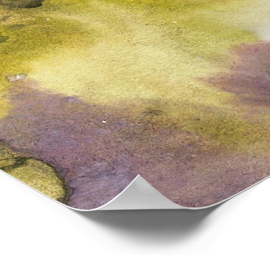 Boomrijk Landschap door George de Feure Poster (Hoek)