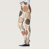 Boomringen Bos Doodle Patroon Leggings (Links)