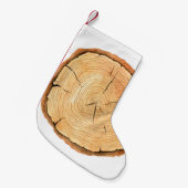 Boomringen. Waterverf illustratie. hand getekend Kleine Kerstsok (Voorkant (Hangend))