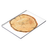 Boomringen. Waterverf illustratie. hand getekend Notitieboek (Linkerzijde)
