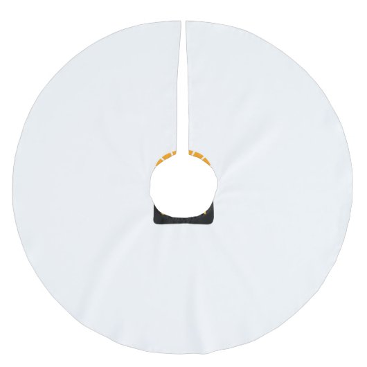 Boomrok (geborsteld polyester) kerstboom rok (Voorkant)