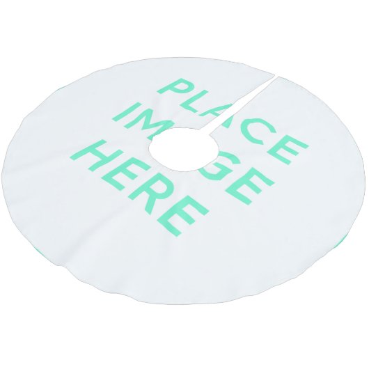 Boomrok, geborsteld polyester kerstboom rok (Gekanteld)