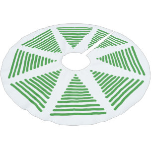 Boomrok - Grafische kerstbomen Kerstboom Rok