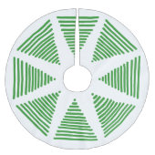 Boomrok - Grafische kerstbomen Kerstboom Rok (Voorkant)