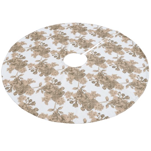 Boomrokken Fleece Kerstboom Rok (Gekanteld)