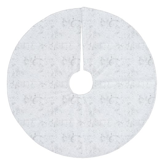 Boomrokken Fleece Kerstboom Rok (Voorkant)