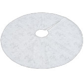 Boomrokken Fleece Kerstboom Rok (Gekanteld)