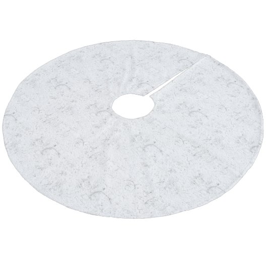 Boomrokken Fleece Kerstboom Rok (Gekanteld)