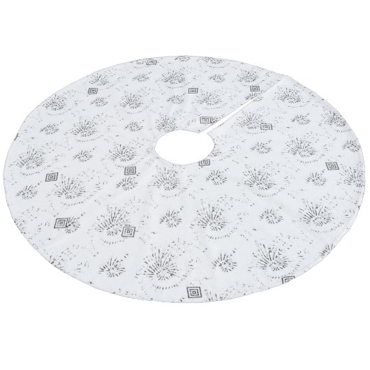 Boomrokken Fleece Kerstboom Rok (Gekanteld)