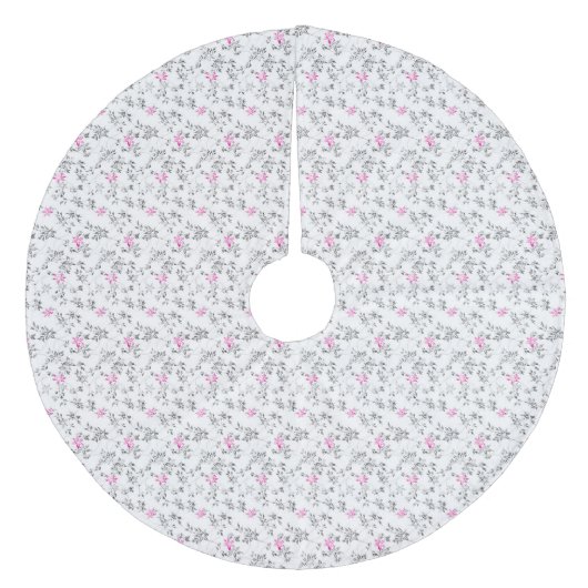 Boomrokken Fleece Kerstboom Rok (Voorkant)