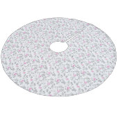 Boomrokken Fleece Kerstboom Rok (Gekanteld)