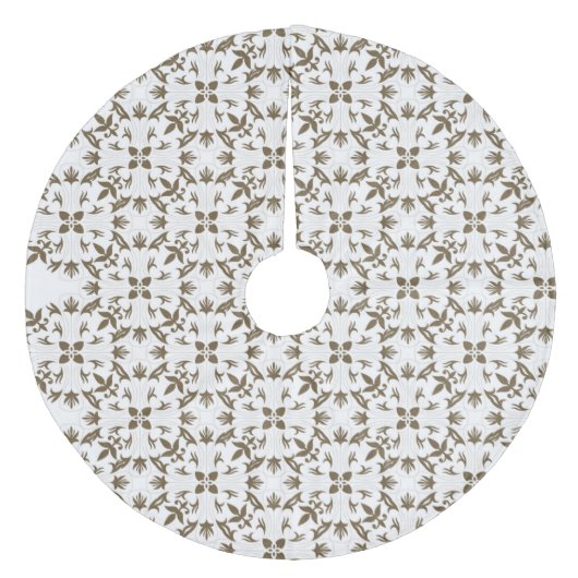 Boomrokken Fleece Kerstboom Rok (Voorkant)