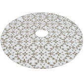 Boomrokken Fleece Kerstboom Rok (Gekanteld)