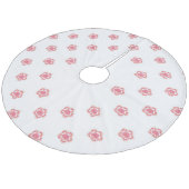 Boomrokken Fleece Kerstboom Rok (Gekanteld)