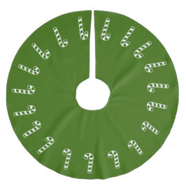 Boomrokken - groene snoepjes kerstboom rok