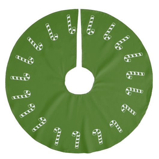 Boomrokken - groene snoepjes kerstboom rok (Voorkant)