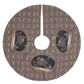 Boomrokken "Hier voor een goed moment" Kerstboom Rok (Voorkant)