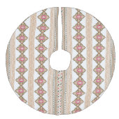 Boomrokken Imitatie Linnen Kerstboom Kleed (Voorkant)