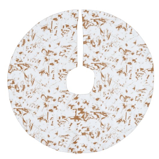 Boomrokken Imitatie Linnen Kerstboom Kleed (Voorkant)