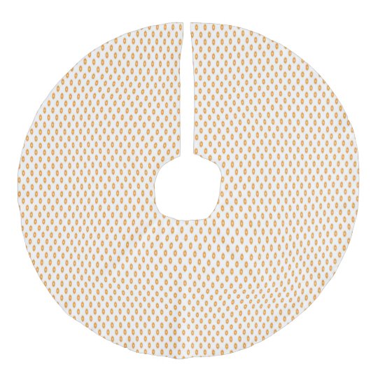 Boomrokken Imitatie Linnen Kerstboom Kleed (Voorkant)