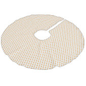 Boomrokken Imitatie Linnen Kerstboom Kleed (Gekanteld)