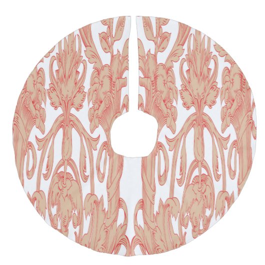 Boomrokken Imitatie Linnen Kerstboom Kleed (Voorkant)