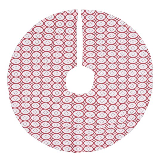 Boomrokken Imitatie Linnen Kerstboom Kleed (Voorkant)