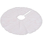 Boomrokken Imitatie Linnen Kerstboom Kleed (Gekanteld)