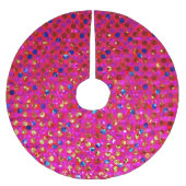 Boomrokken poka Dots Sparkley Jewels Kerstboom Rok (Voorkant)