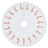 Boomrokken - snoeprietjes fleece kerstboom rok (Voorkant)