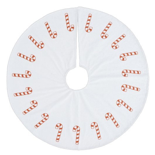 Boomrokken - snoeprietjes fleece kerstboom rok (Voorkant)